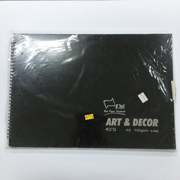 UNI PAPER Art & Decor A3 size Sketch Pad