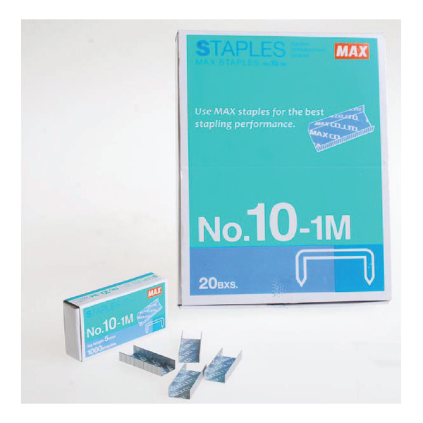 Max No. 10 - 1M Staples (1 Box)