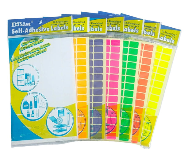 DBEST SELF-ADHESIVE LABELS 13mm x 19mm