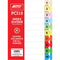 ASTAR COLOUR INDEX DIVIDER