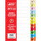 ASTAR COLOUR INDEX DIVIDER