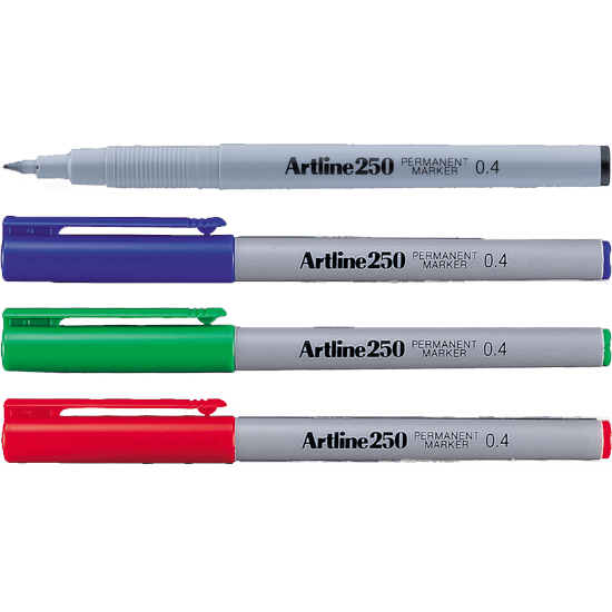 ARTLINE 250 PERMANENT MARKER 0.4MM