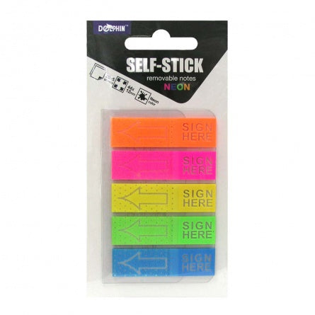 DOLPHIN PRINT STICKY INDEX NOTES DOL-86065 – Premio Stationery