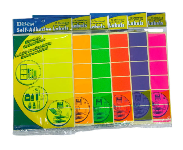 DBEST SELF-ADHESIVE LABELS 64mm x 32mm