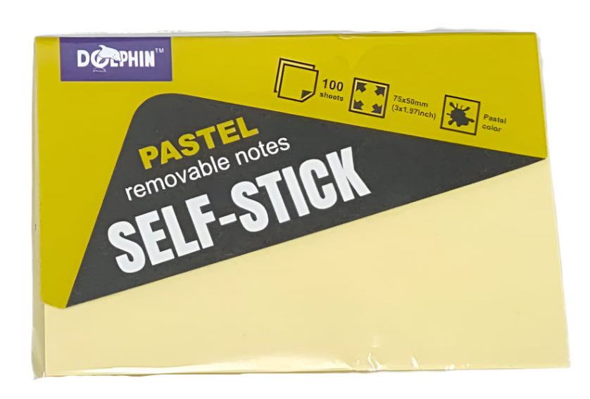DOLPHIN SELF STICK NOTES 3