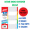 ASTAR PVC INDEX DIVIDER COLOUR ID