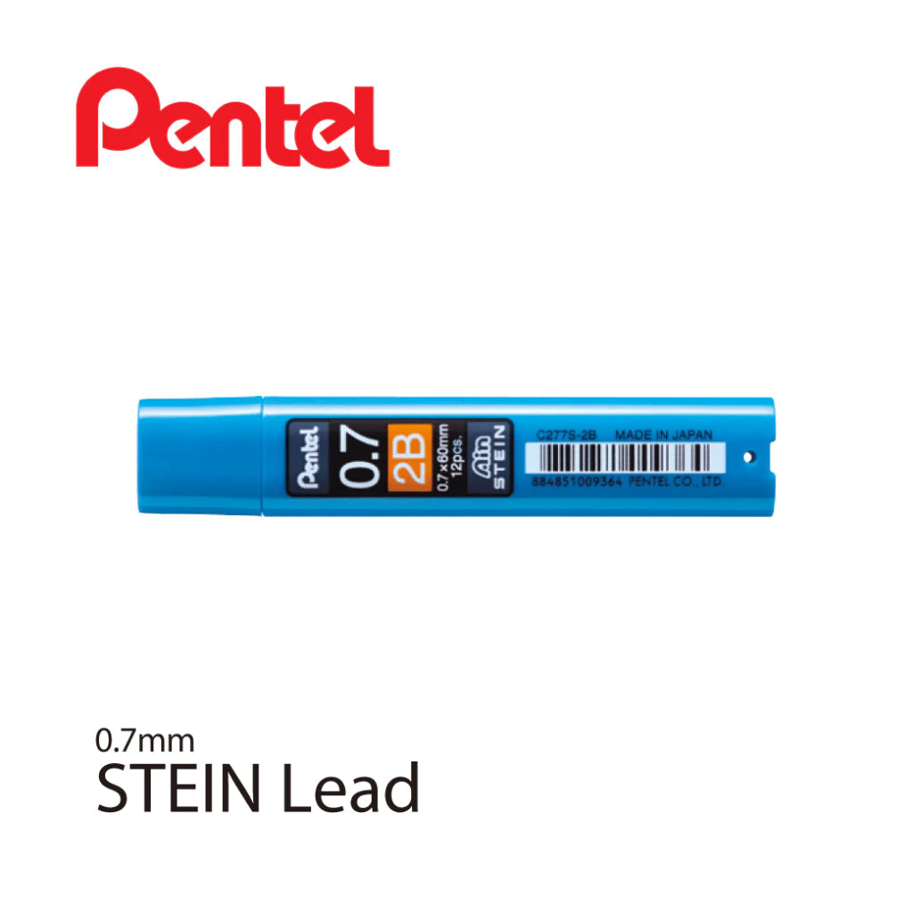 PENTEL 2B LEAD 0.7MM SUPER STRONG C277S-2B