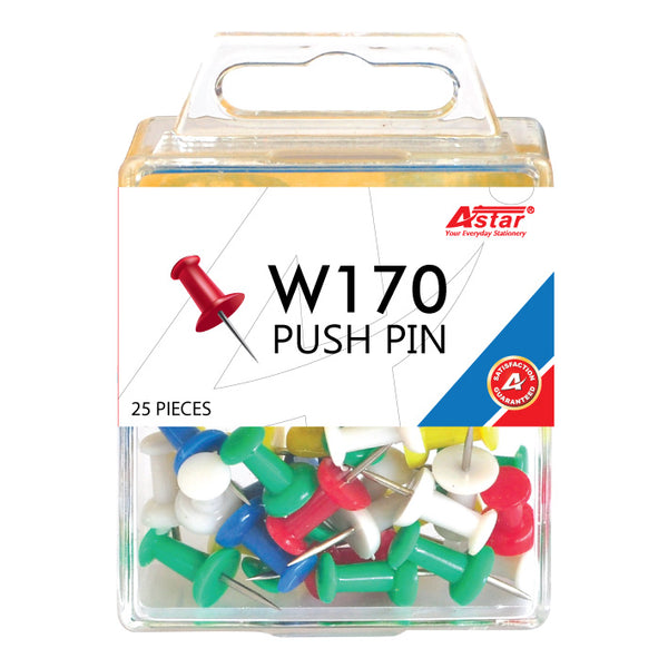 Astar Push Pins (170) 25'S/Box