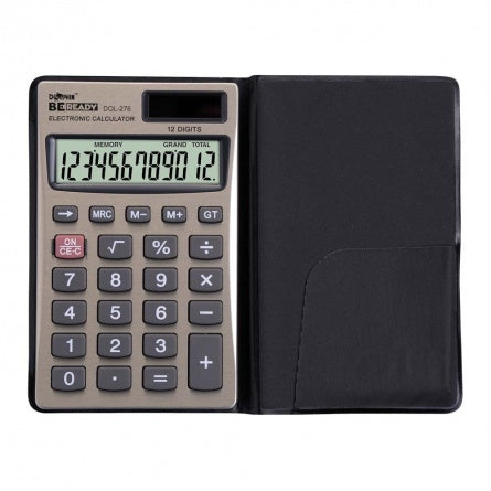 DOLPHIN Pocket Calculator DOL-276 (12-Digits)
