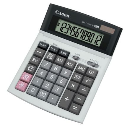 CANON WS-1210 HI III Desktop Calculator - 12 Digits