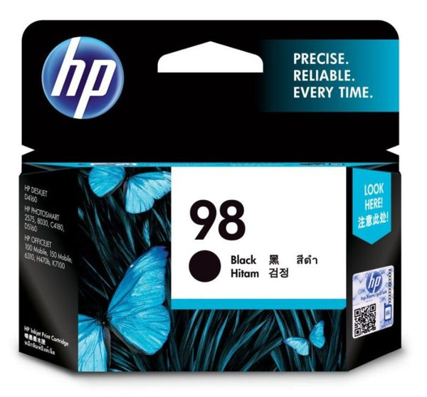 HP 98 AP Black Inkjet Print Cartridge C9364WA