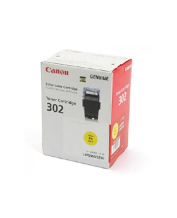 Canon Cartridge 302 (Y) LBP-5960/5970 (Yellow)(6K)
