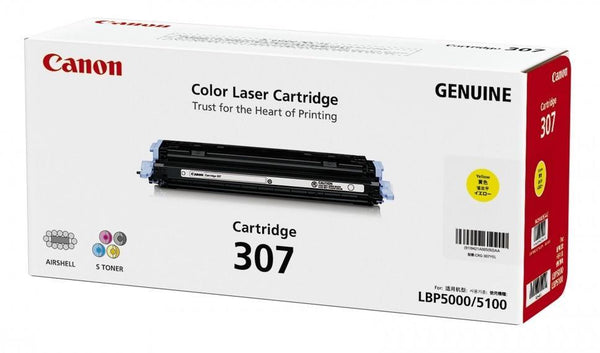 Canon Cartridge 307 (Y) CLBP-5000PCs/5100 (Yellow)(2K)