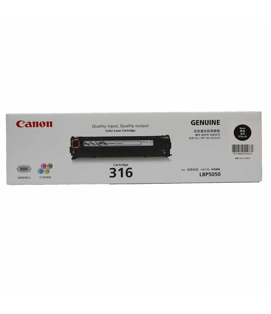 Canon Cartridge 316 (B) LBP-5050/5050N (Black)(2,300 PGs)
