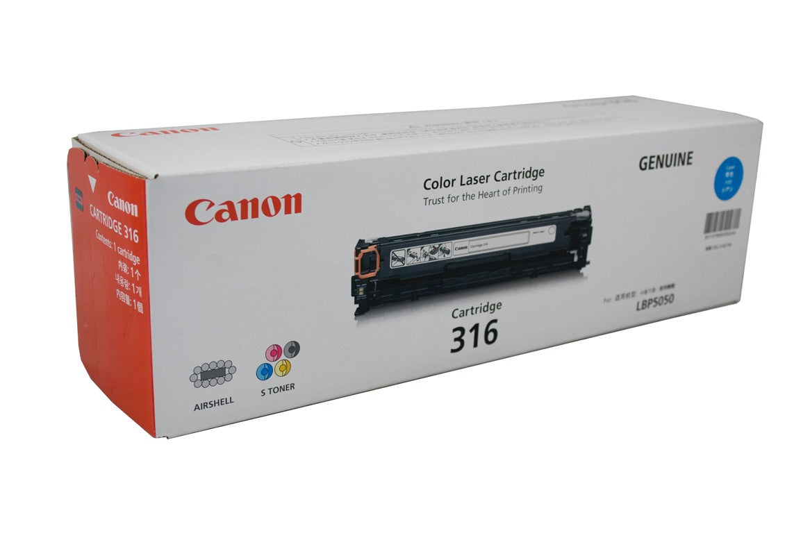 Canon Cartridge 316 (C) LBP-5050/5050N (Cyan)(1,500 PGs)