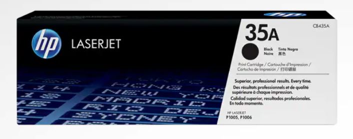 HP Laserjet P1006 Black Cartridge CB435A