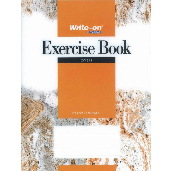 CAMPAP PP Cover Exercise Book F5 70G 120P (Orange) CW2513