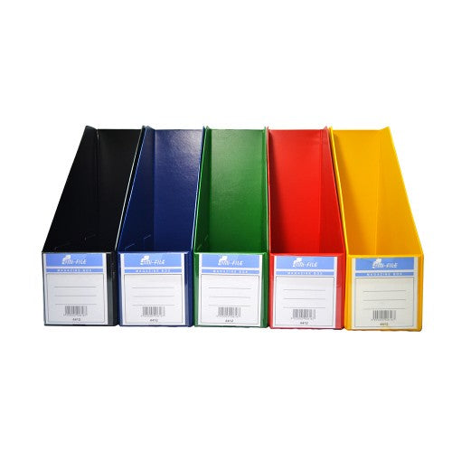 EMI File Box File (PVC) 4'' Mix Colour – Premio Stationery