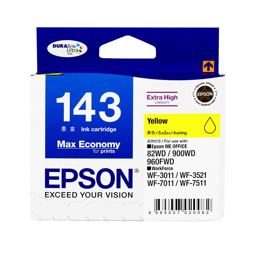 Epson T143490 (T143) ME Office 960FWD (Yellow) (S-Size, High Cap)