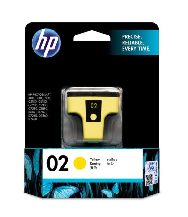 HP 02 AP Yellow Ink Cartridge C8773WA