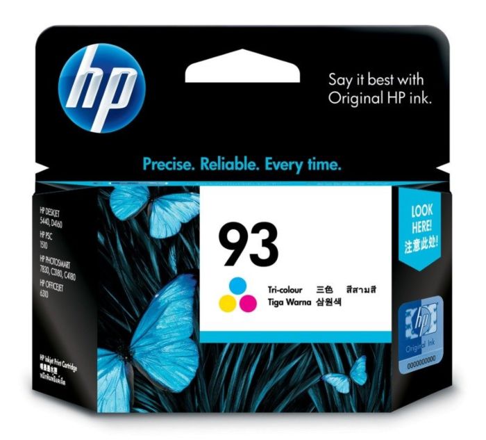 HP 93 Tri-color AP Inkjet Cartridge C9361WA