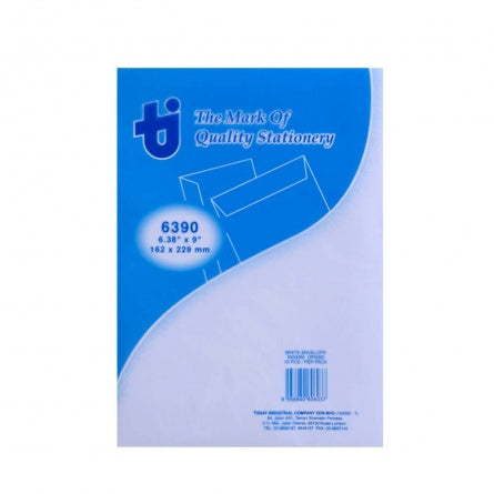 Dolphin Super White Envelope 6.3'' x 9'' (20pcs/pack) PP-061S6390