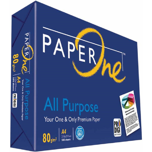 Paper One Paper - A4 80GSM (1 ream)