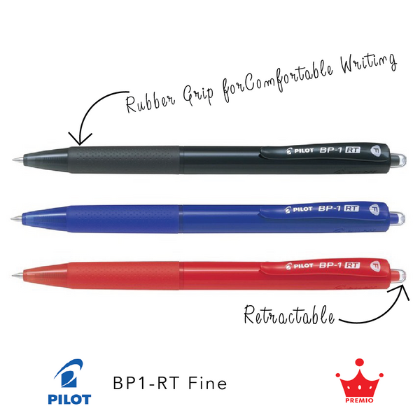 Pilot BP-1RT Ballpoint Pen (Fine, 0.7mm)